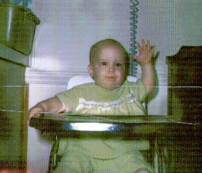 Little Carrie -- Resplendent in Avocado green